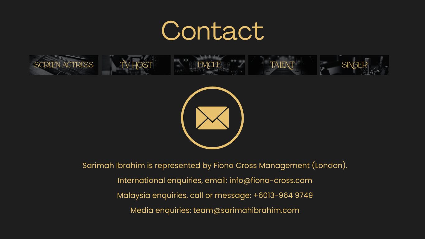 Contact Sarimah Ibrahim page